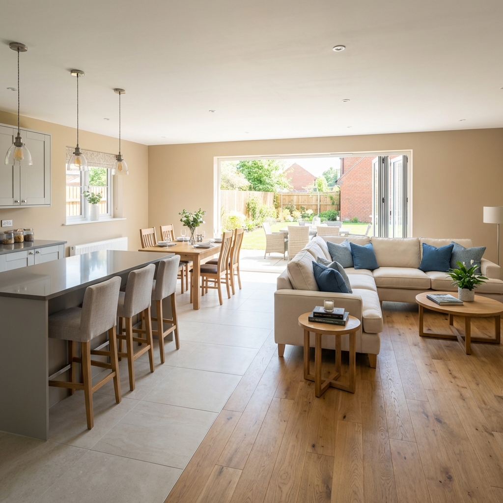 Open-Plan Living in New Build Homes: How to Zone and Style Your Space