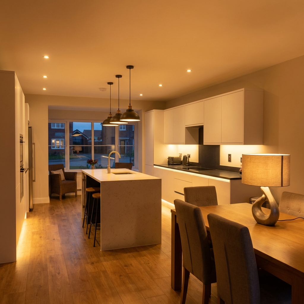 New Build Lighting Design: A Room-by-Room Guide