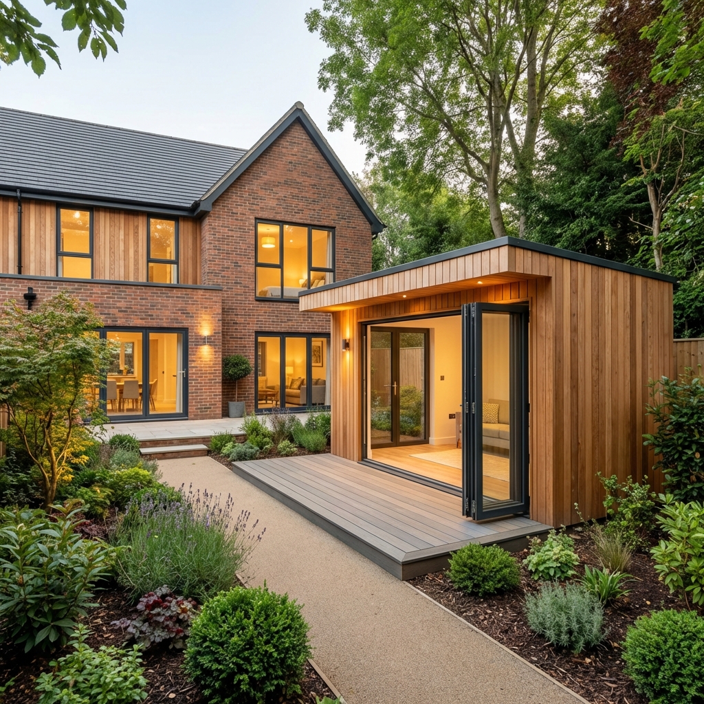 Garden Rooms and Outbuildings for New Build Properties