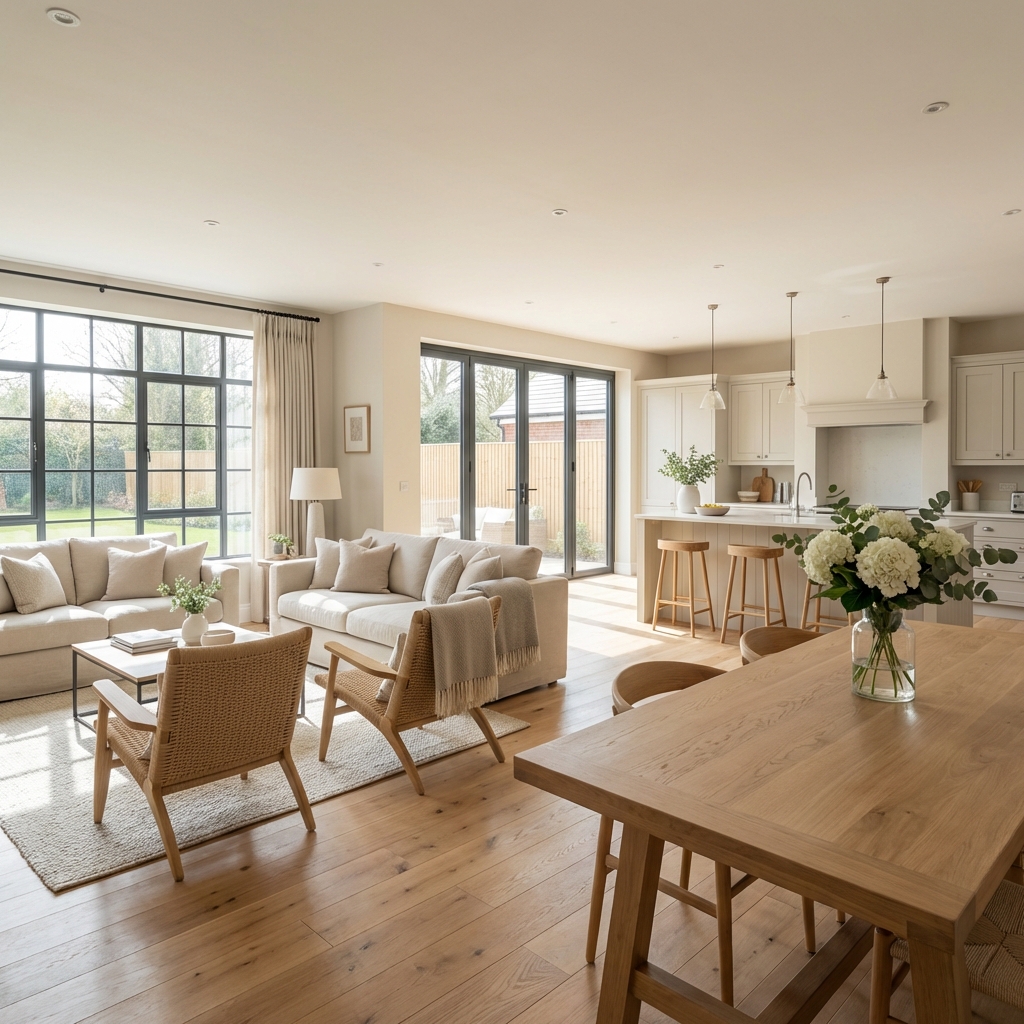 Styling a New Build Home for Resale: What Adds Value