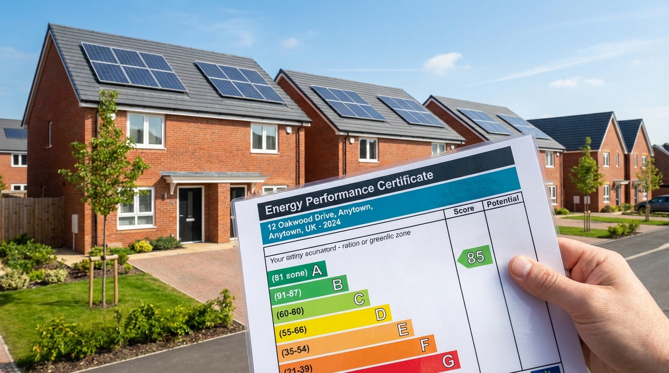 New Build EPC Ratings Explained: What A, B, and C Mean for Your Energy Bills