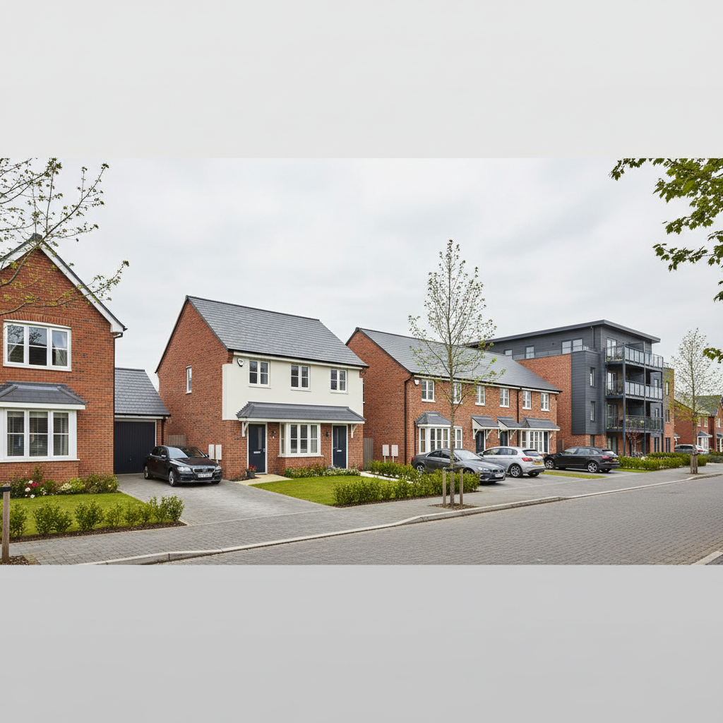 New Build Property Types Explained: Houses, Flats & Townhouses