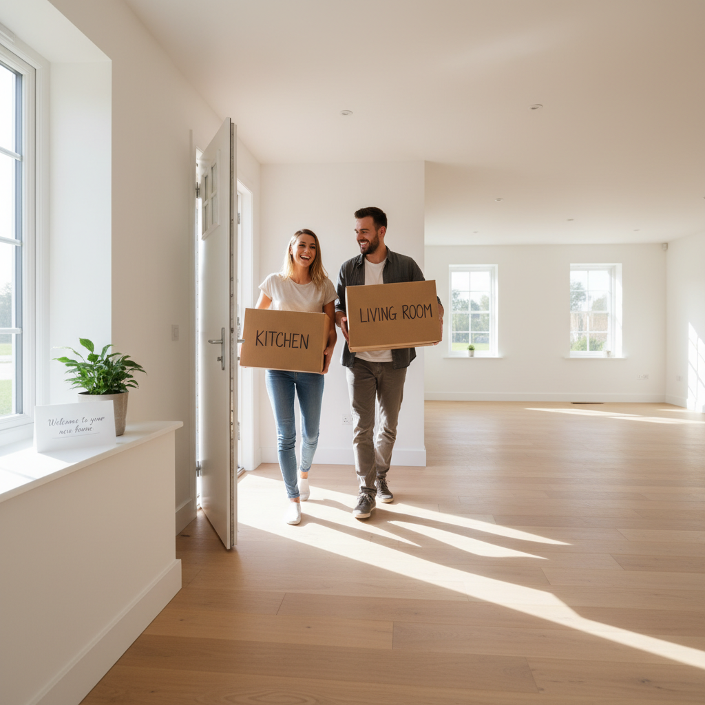Moving Into Your First New Build: The Complete Checklist