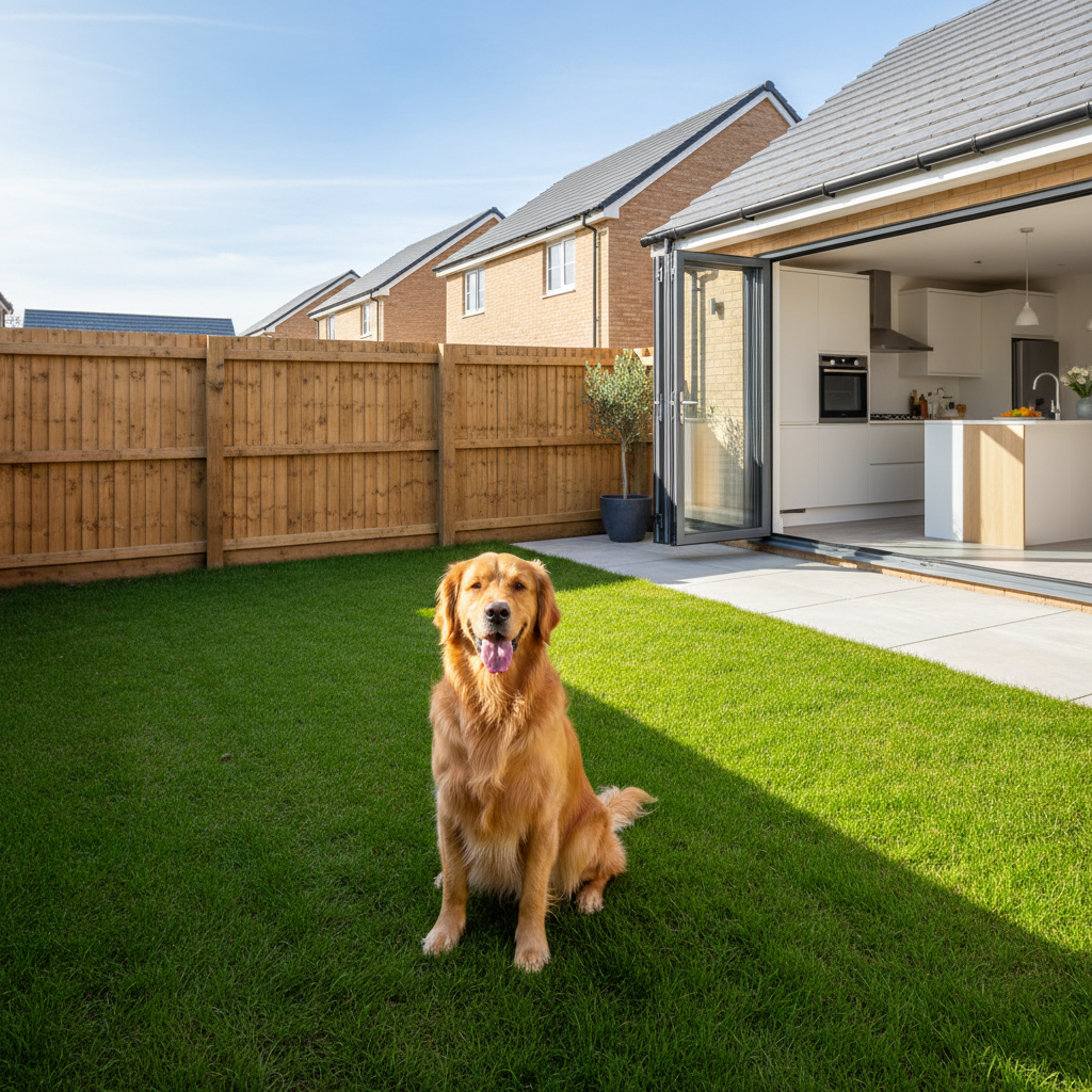 Buying a New Build with Pets: Garden, Space, and Lease Terms