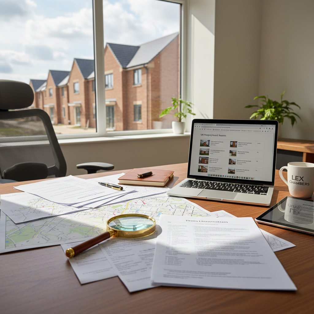 New Build Legal Searches: What Your Solicitor Checks