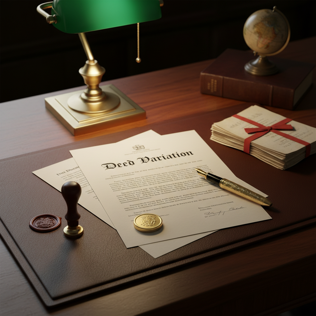 Deed of Variation for New Build Leasehold Properties