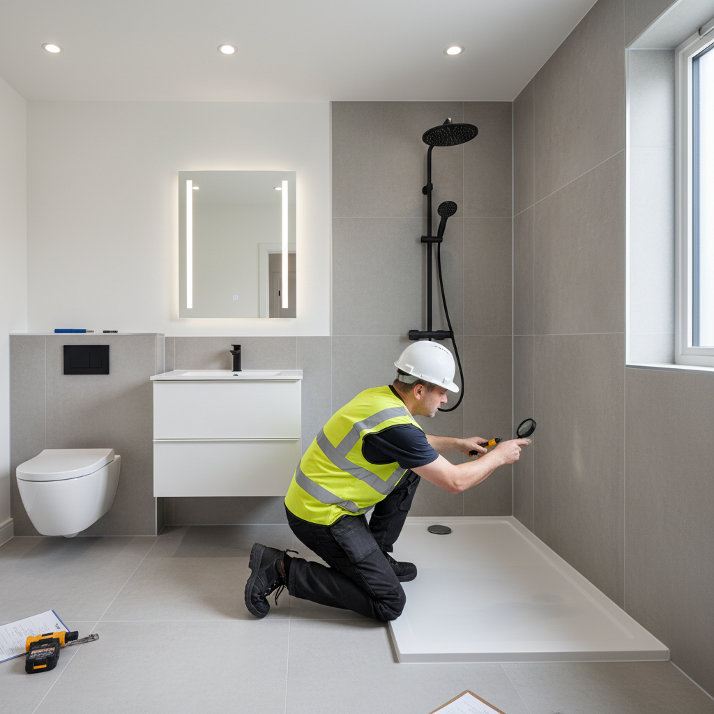 New Build Bathroom Snagging: What to Look For