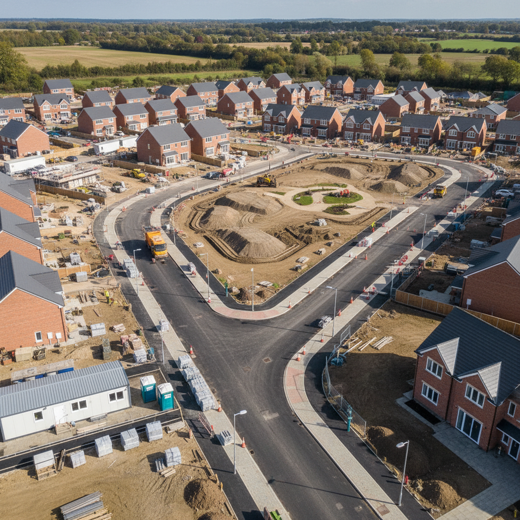 Common External Works Snagging on New Build Developments