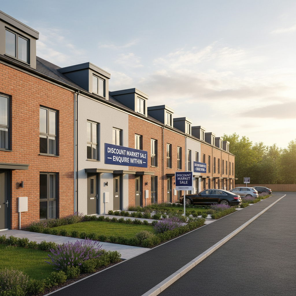 Discount Market Sale Homes on New Build Developments
