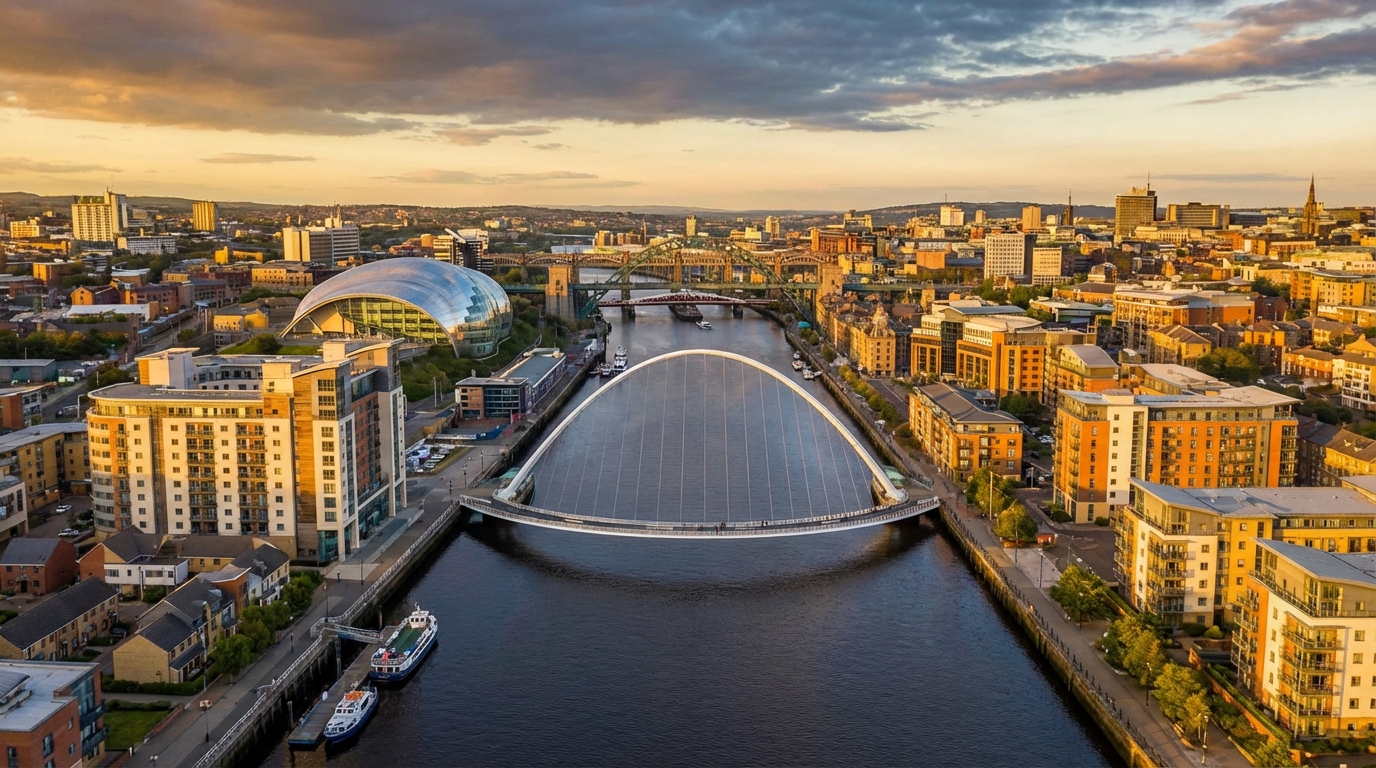 New Build Homes in Newcastle: Area Guide and Developments