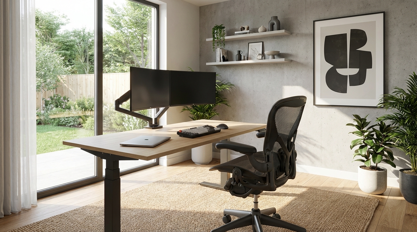 Working From Home in a New Build: Setting Up a Home Office